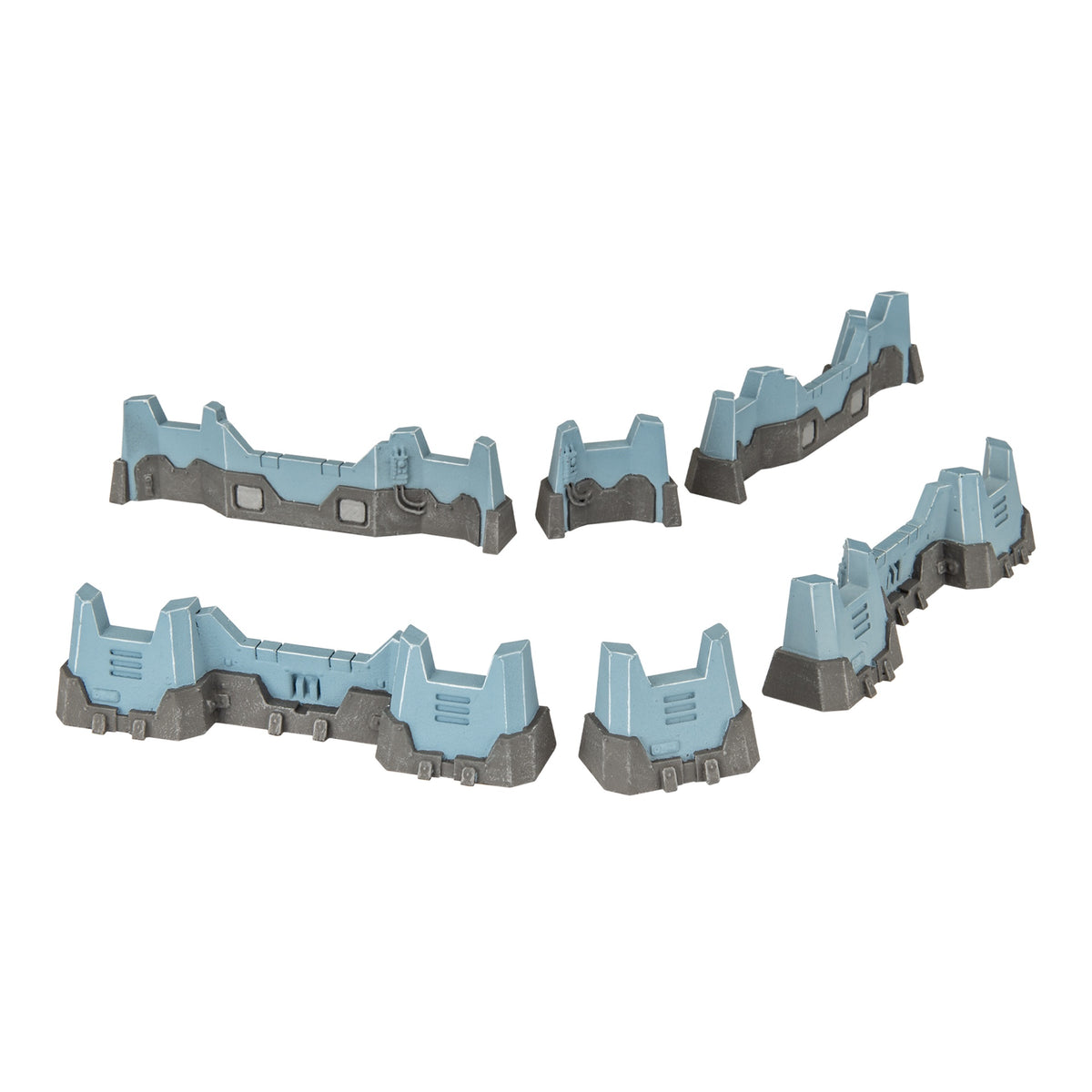 Battlefield in A Box -Gothic Sector Legion Defensive Walls Alternate Paint Scheme