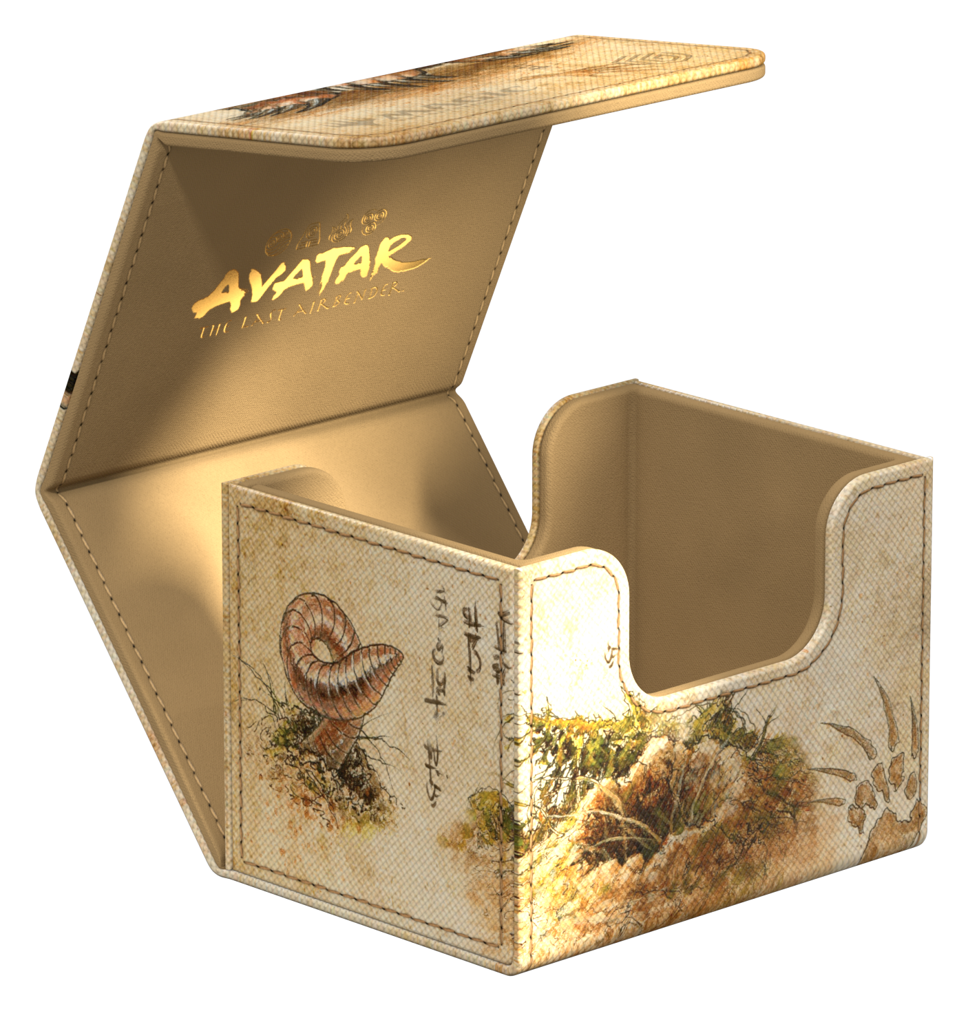 UG DECK CASE SIDEWINDER 100+ XENOSKIN MTG AVATAR: THE LAST AIRBENDER - GREEN MYTHIC (ALT ART)