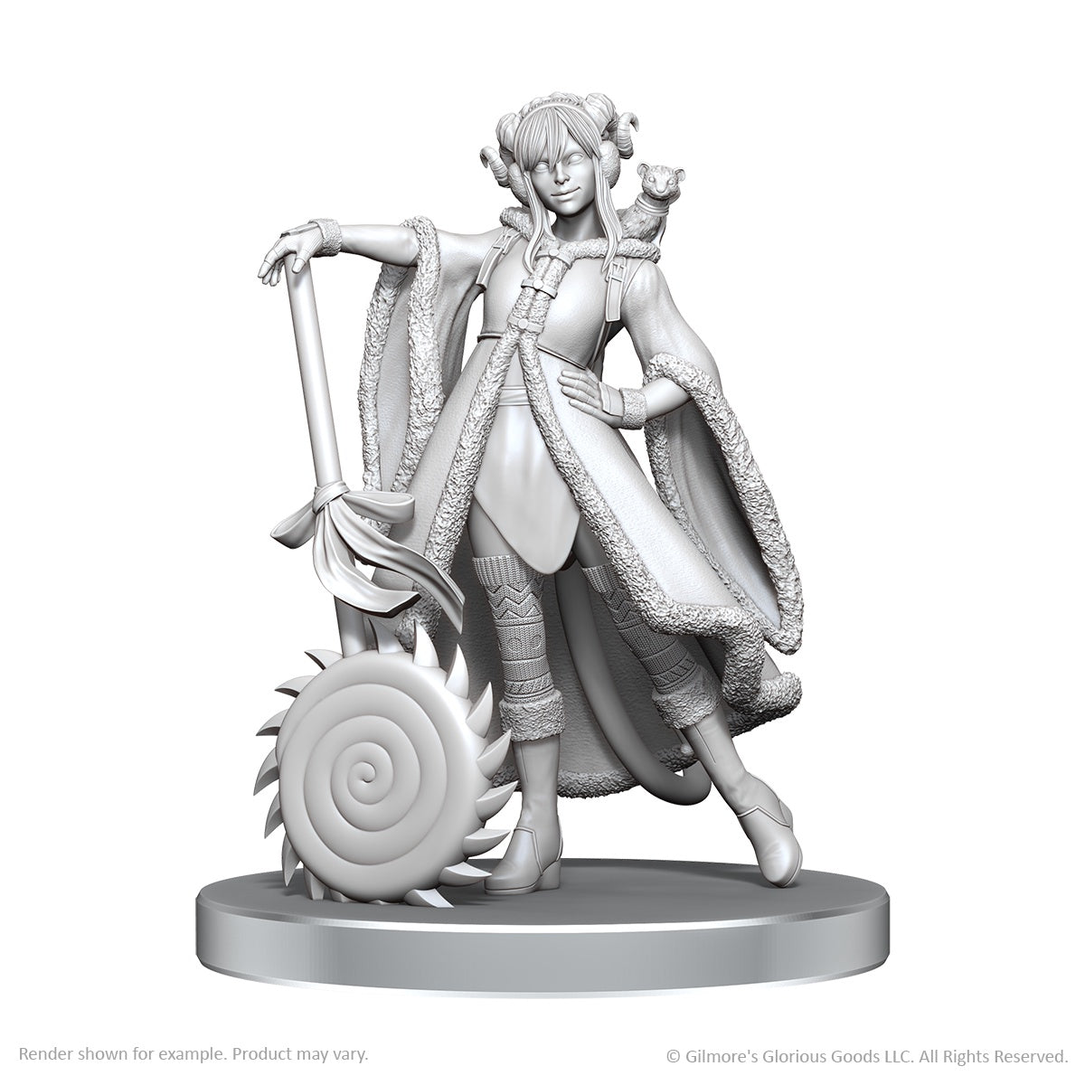 Critical Role Unpainted Minis Wv26 Jester Lavorre & Fjord Stone