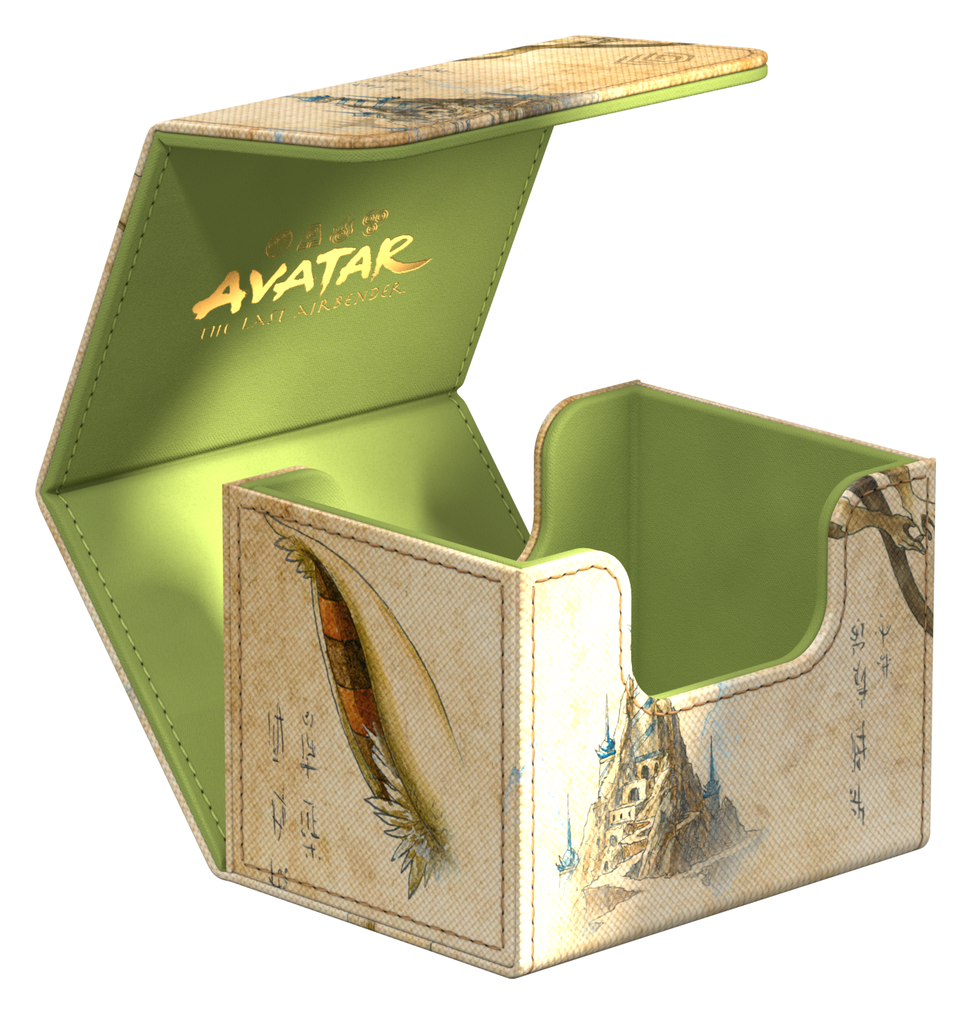 UG DECK CASE SIDEWINDER 100+ XENOSKIN MTG AVATAR: THE LAST AIRBENDER - WHITE RARE (ALT ART)