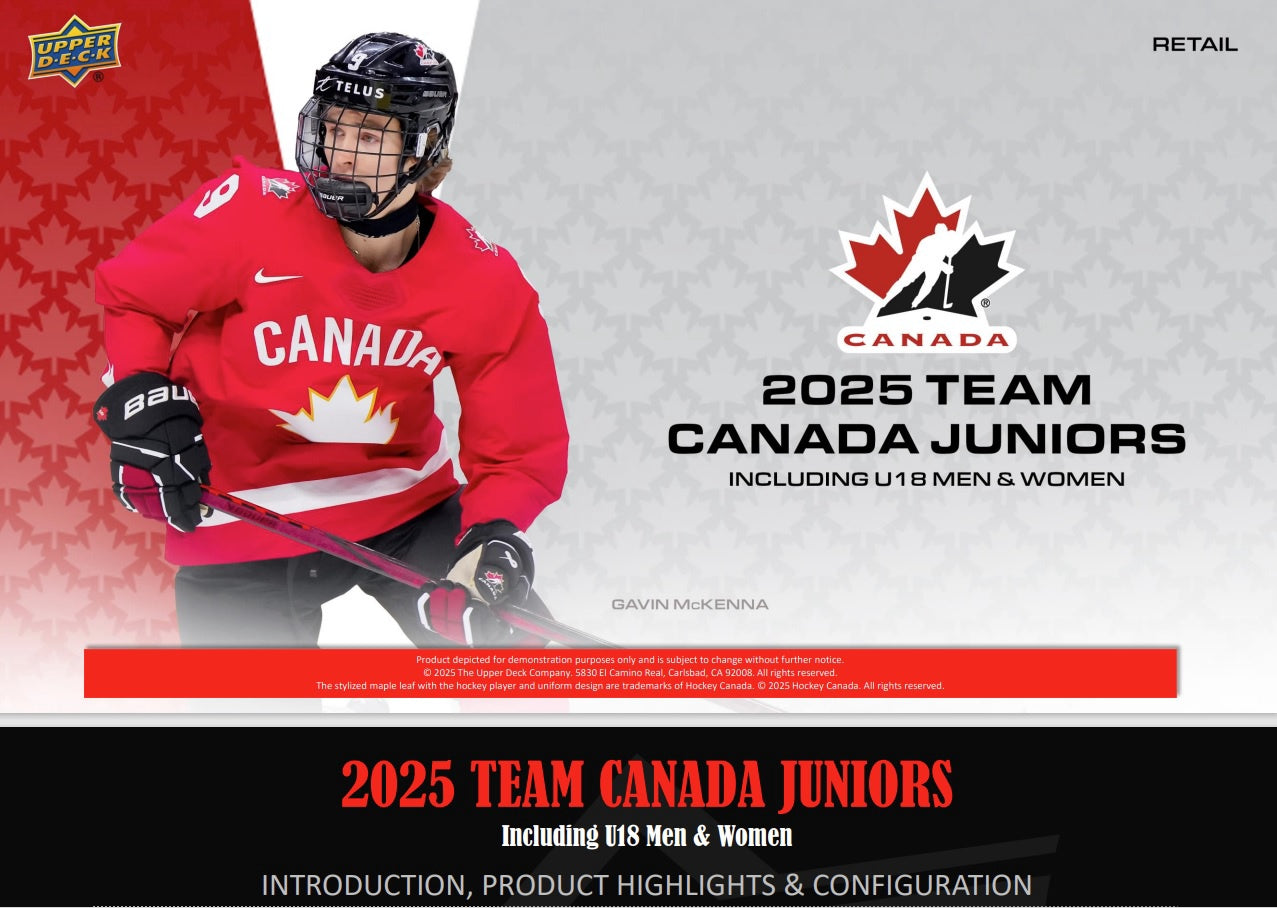 TEAM CANADA JUNIORS HOCKEY 2025 BLASTER