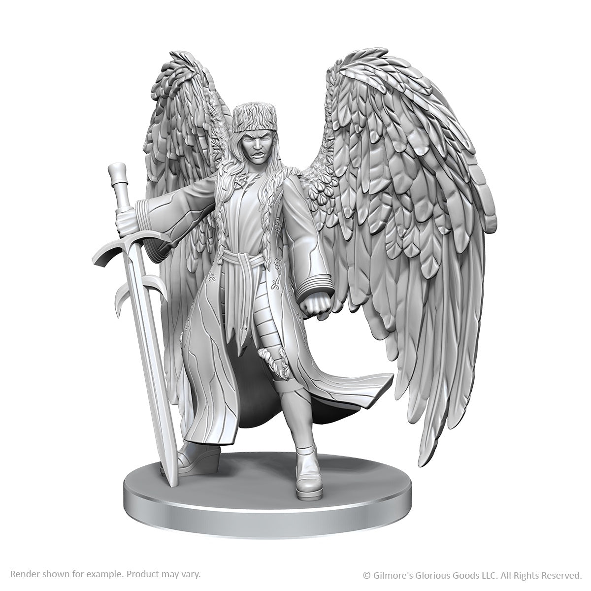 Critical Role Unpainted Minis Wv26 Yasha Nydoorin