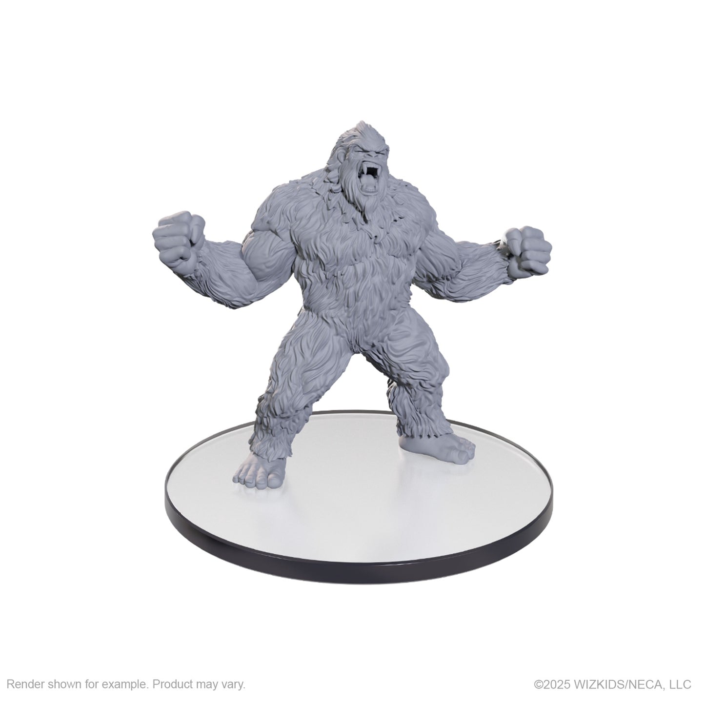 Figurines miniatures non peintes WIZKIDS WV26 Bigfoot