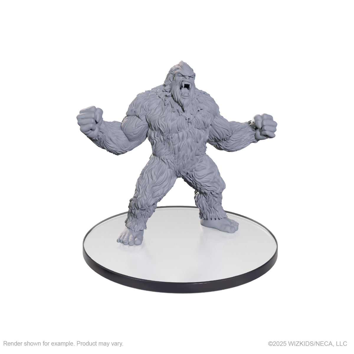 WIZKIDS UNPAINTED MINIS WV26 BIGFOOT