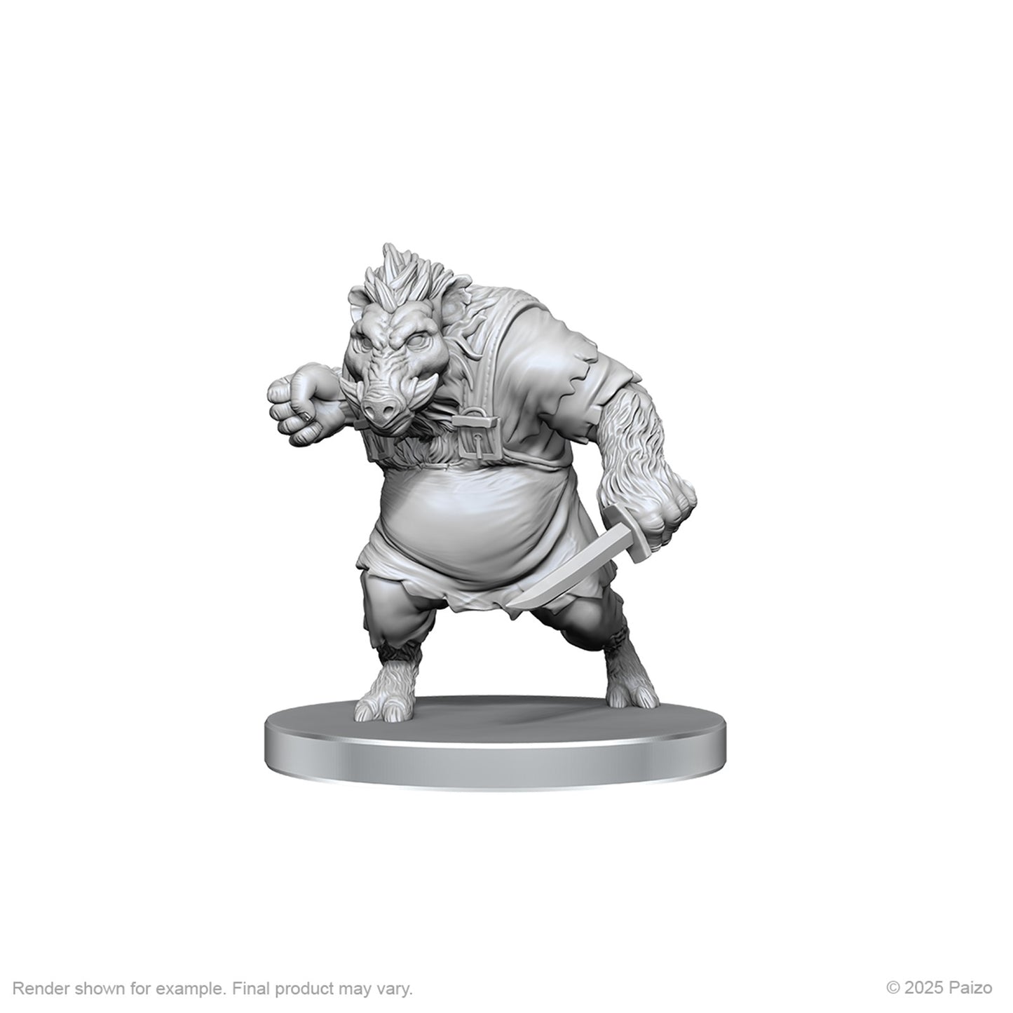 PF UNPAINTED MINIS WV26 WEREWOLF & WEREBOAR