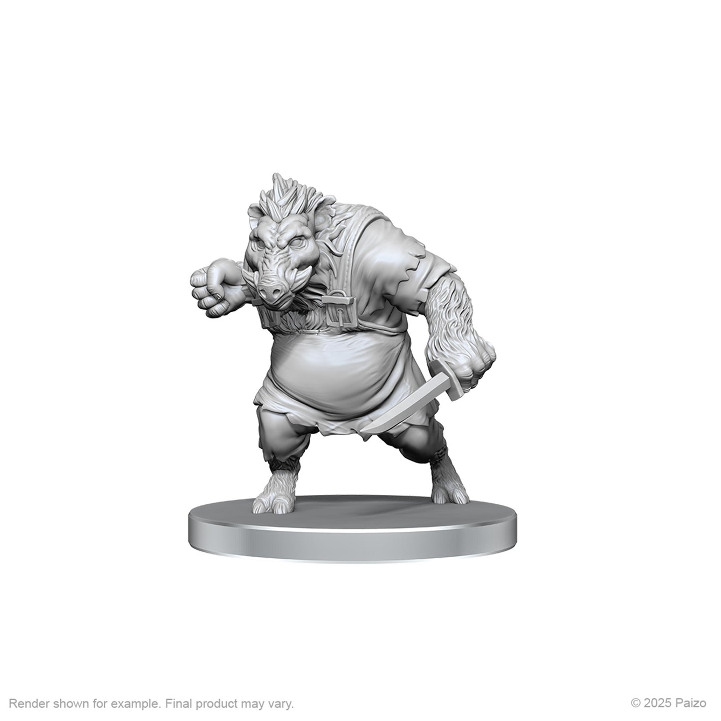 PF UNPAINTED MINIS WV26 WEREWOLF & WEREBOAR