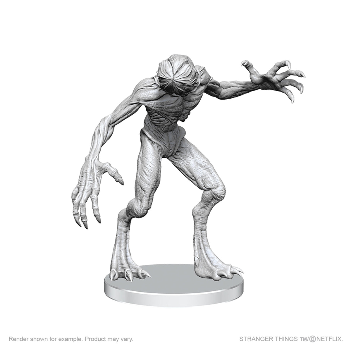 Stranger Things Unpainted Minis Demogorgons