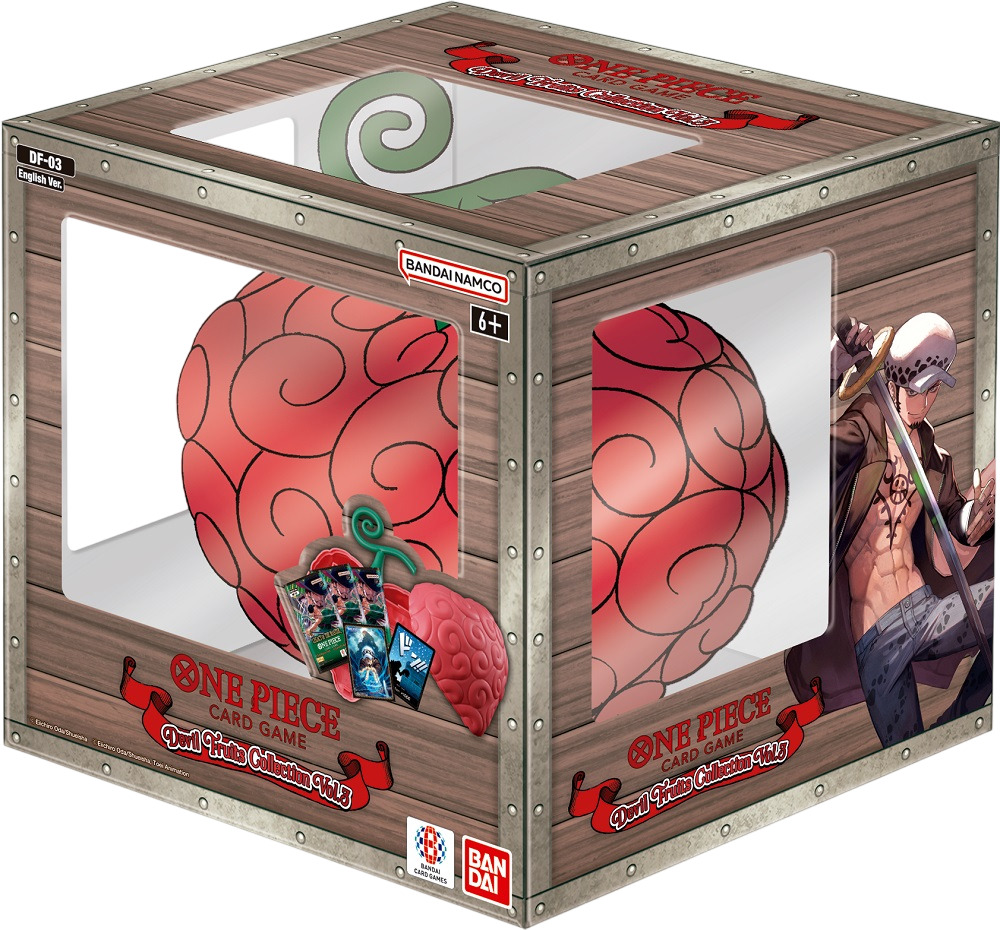 one piece card game devil fruit collection vol 3 CG DF-03 Fruits Volume (EN) – Kingdom of the Titans The Devil Fruit case Options:062/249 - (Japanese) Eternal Masters (EMA) Lorcana Japanese Booster Box The Chase Cards of