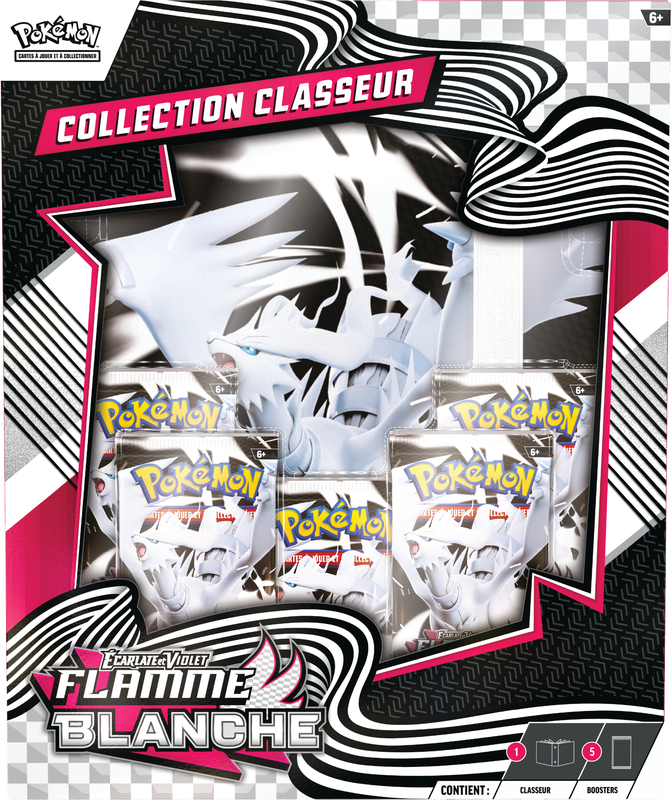 Pokemon French Sv10.5 White Flare Binder Collection