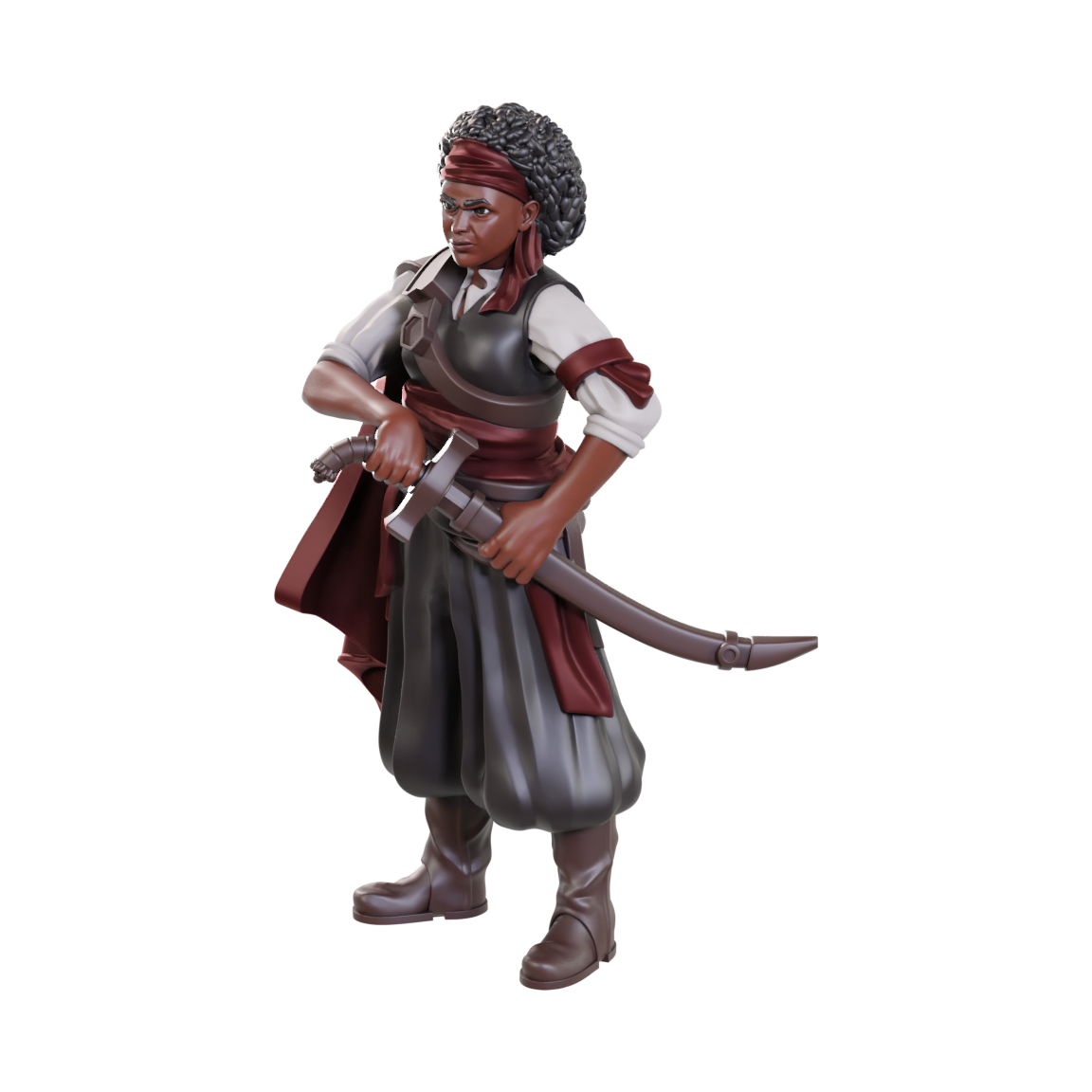 D&D Unpainted Minis WV23 ANSALON Human Rogue