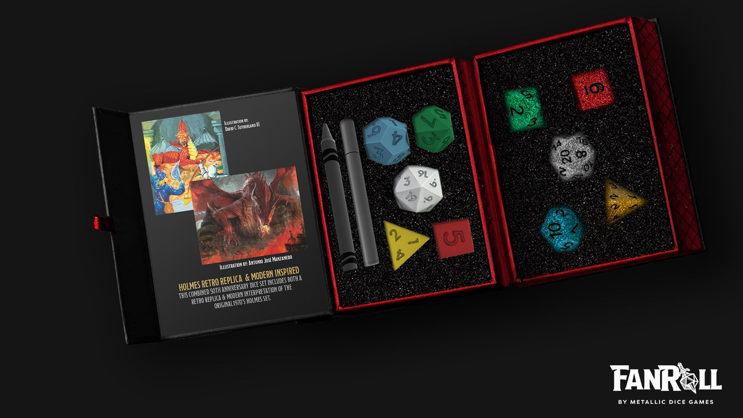 D&D 50Th Anniversary Dice Then/Now Set