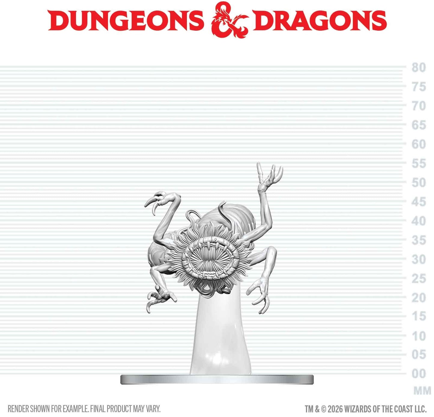 D&D Unpainted Minis Wv29 Phaerimm Agent