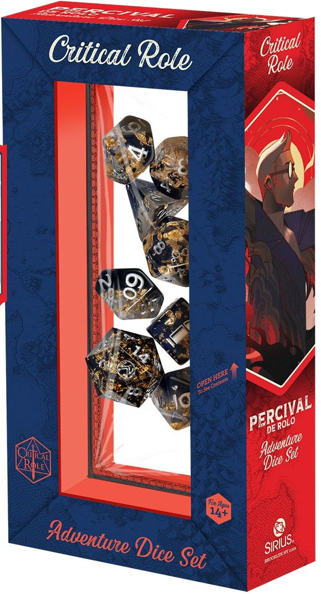 Vox Machina Adventure Dice - Percival De Rolo