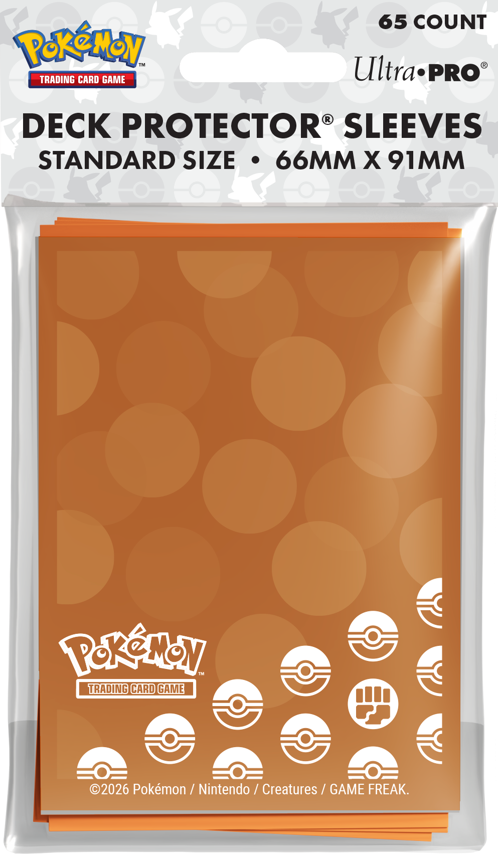UP D-PRO Pokémon Energy Fighting Type 65ct