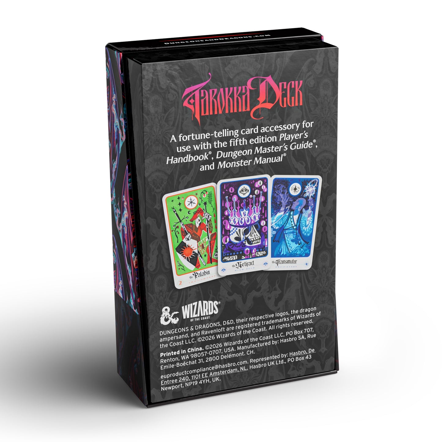 D&D RPG Ravenloft Horrors Within Tarokka Deck
