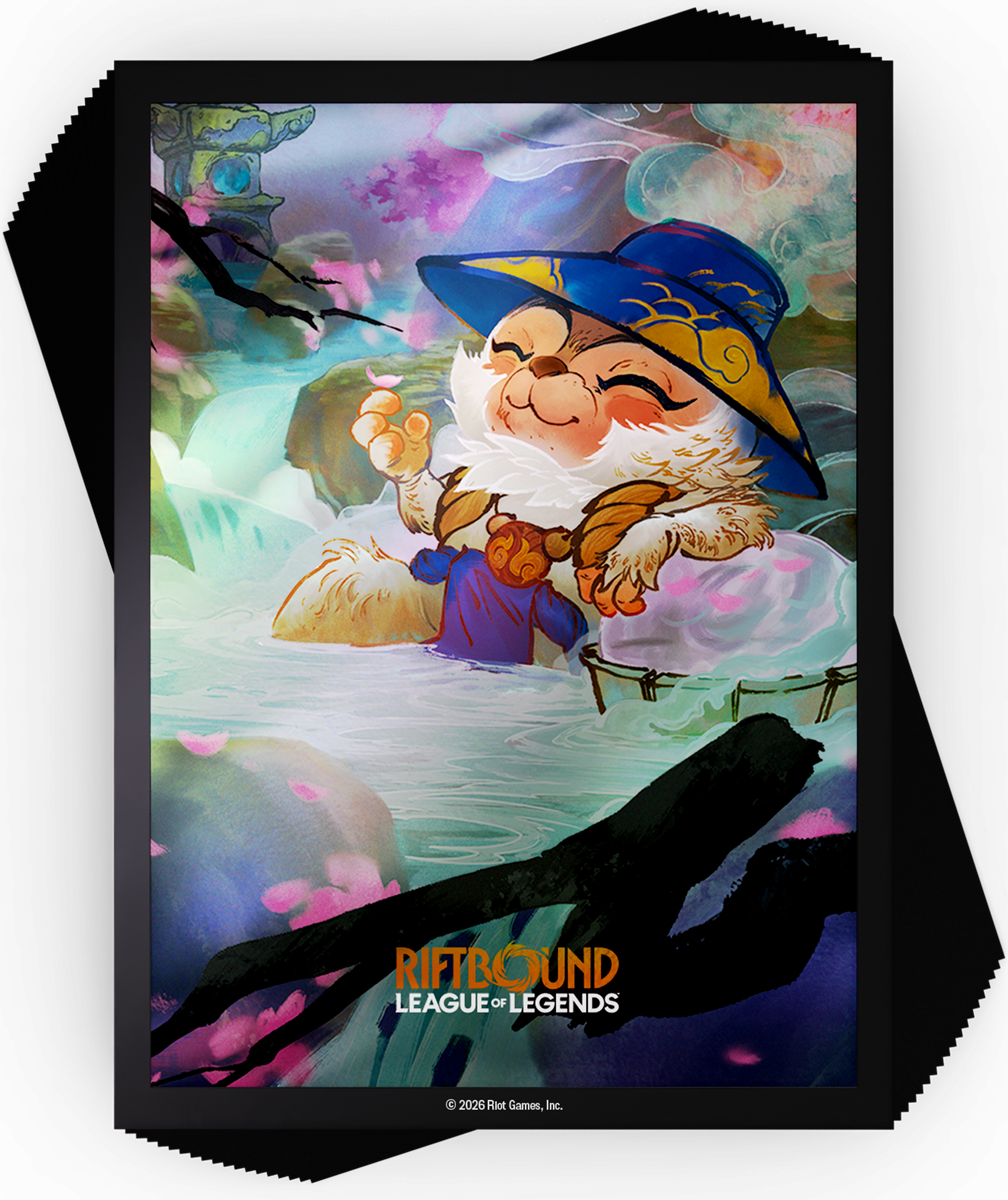 Riftbound TCG Spiritforged Art Sleeves - Spirit Blossom Teemo 100ct