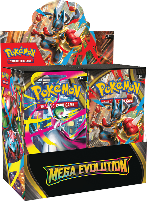Coffret présentoir de boosters Méga-Évolution ME01 du JCC Pokémon (FR)