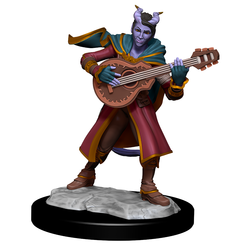 Dnd Unpainted Minis Wv14 Tiefling Bard Female (144