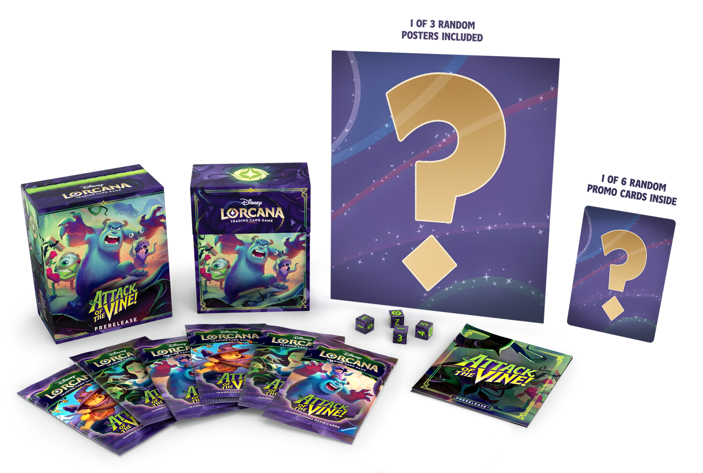 Disney Lorcana Set 13 Attack Of The Vine! Prerelease Pack (EN)