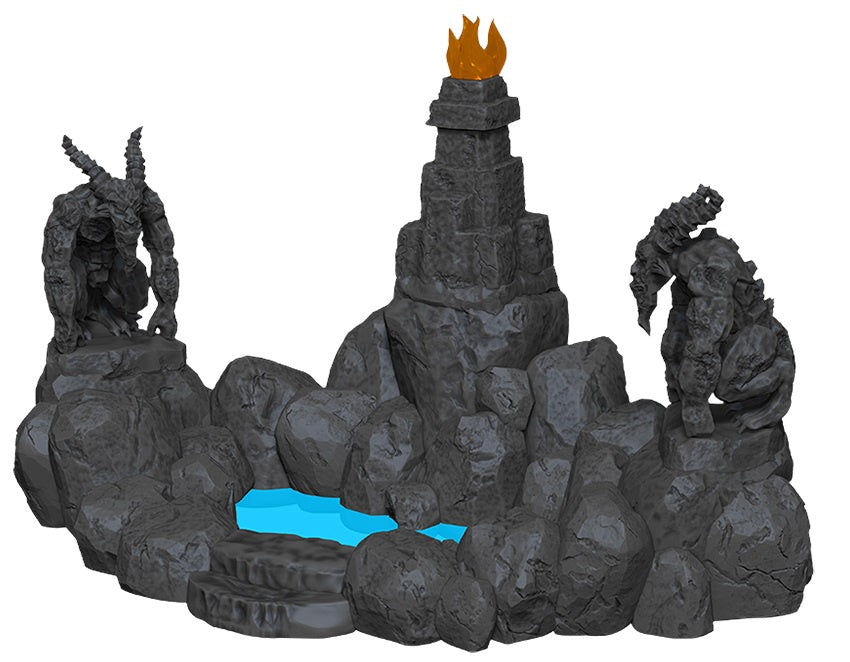 Wizkids Unpainted Minis Wv11 Pools And Pillars (24