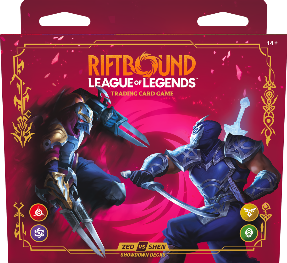 Riftbound League Of Legends TCG Vendetta Zed Vs Shen (EN)