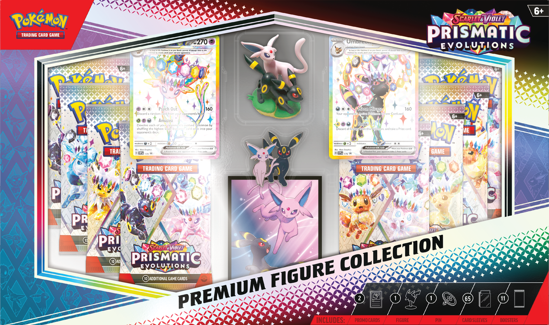 Pokemon TCG Prismatic Evolutions Premium Figure Collection (EN) (PRE ORDER)