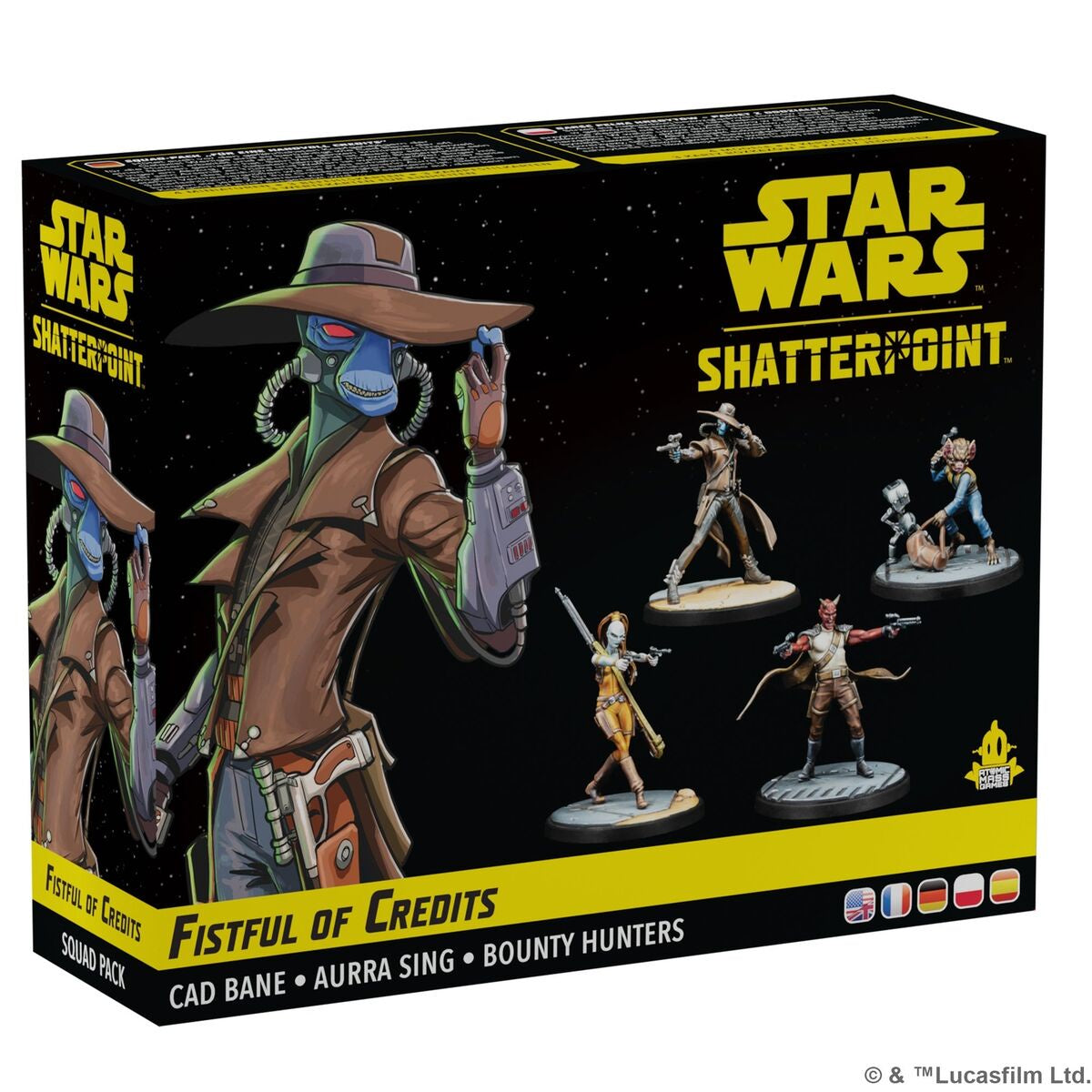 Star Wars - Shatterpoint - Fistful Of Credits - Cad Bane Squad Pack