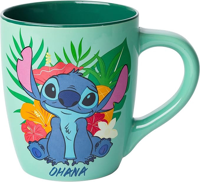 Mug XL Lilo & Stitch - Ohana Tropical