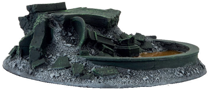 Gothic Battlefields - Ruined Fountain - Malachite
