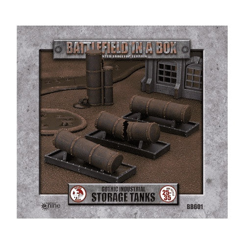 Battlefield In A Box - Gothic Industrial Storage Tanks