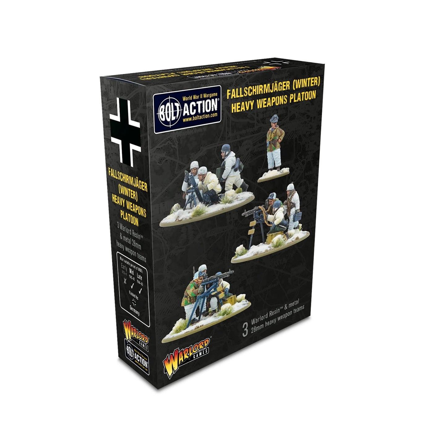 Bolt Action Fallschirmjager (winter) Heavy Weapon Platoon