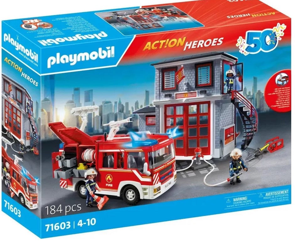Ensemble De Secour Avec Pompiers (71603)