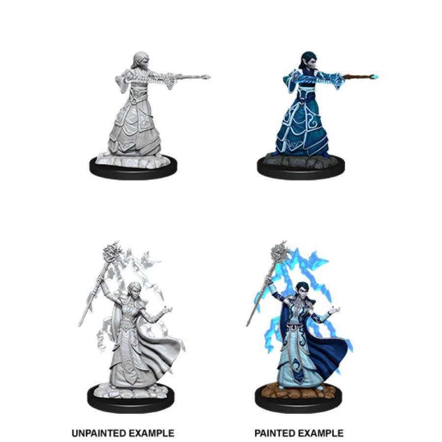 D&D Unpainted Minis Wv12 Female Elf Wizard