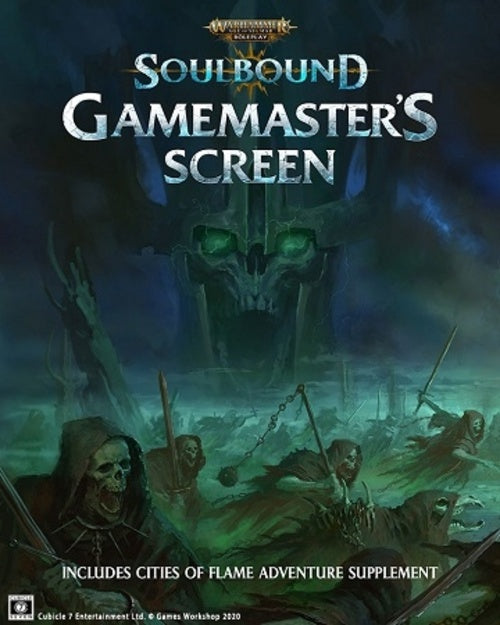 Warhammer Age of Sigmar RPG - Soulbound Gamemaster's Screen