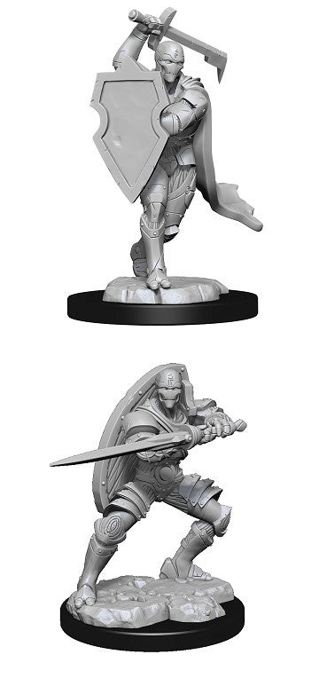D&D Unpainted Minis Wv13 Warforged Fighter Male