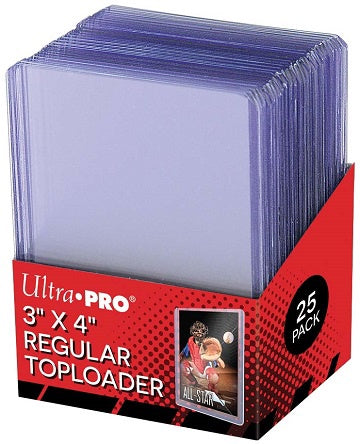 Ultra Pro Topload 3x4 Transparent Régulier 25ct