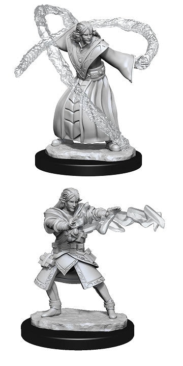 D&D Unpainted Minis Wv13 Elf Wizard Male