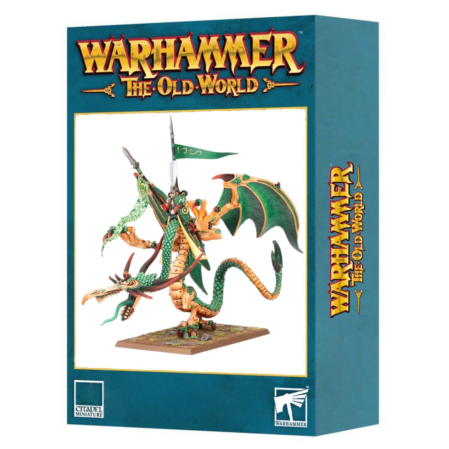 Noble On Forest Dragon Wood Elf Realms