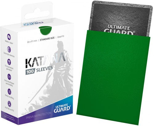 Ultimate Guard Sleeves Katana Green 100Ct