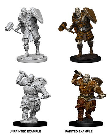 Figurines non peintes D&D Wv7 Combattant Goliath mâle