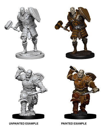D&D Unpainted Minis Wv7 Male Goliath Fighter