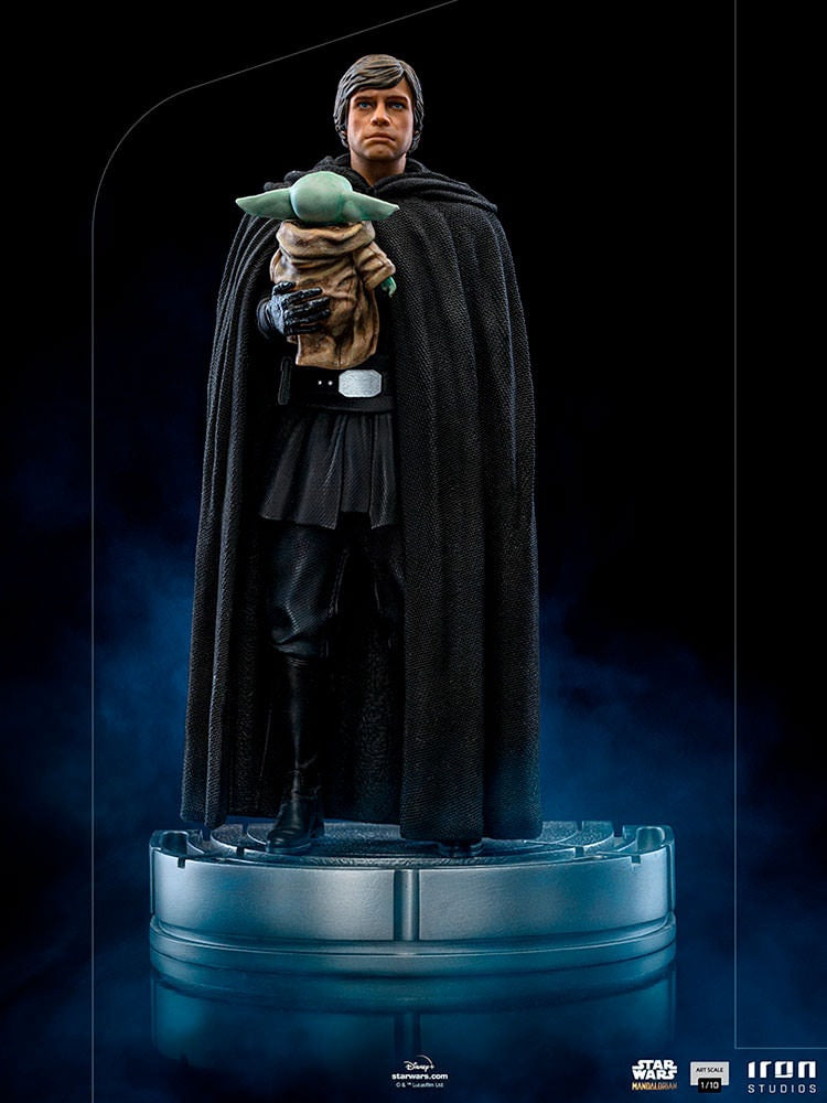 Iron Studios - Star Wars Luke Skywalker and Grogu 1:10