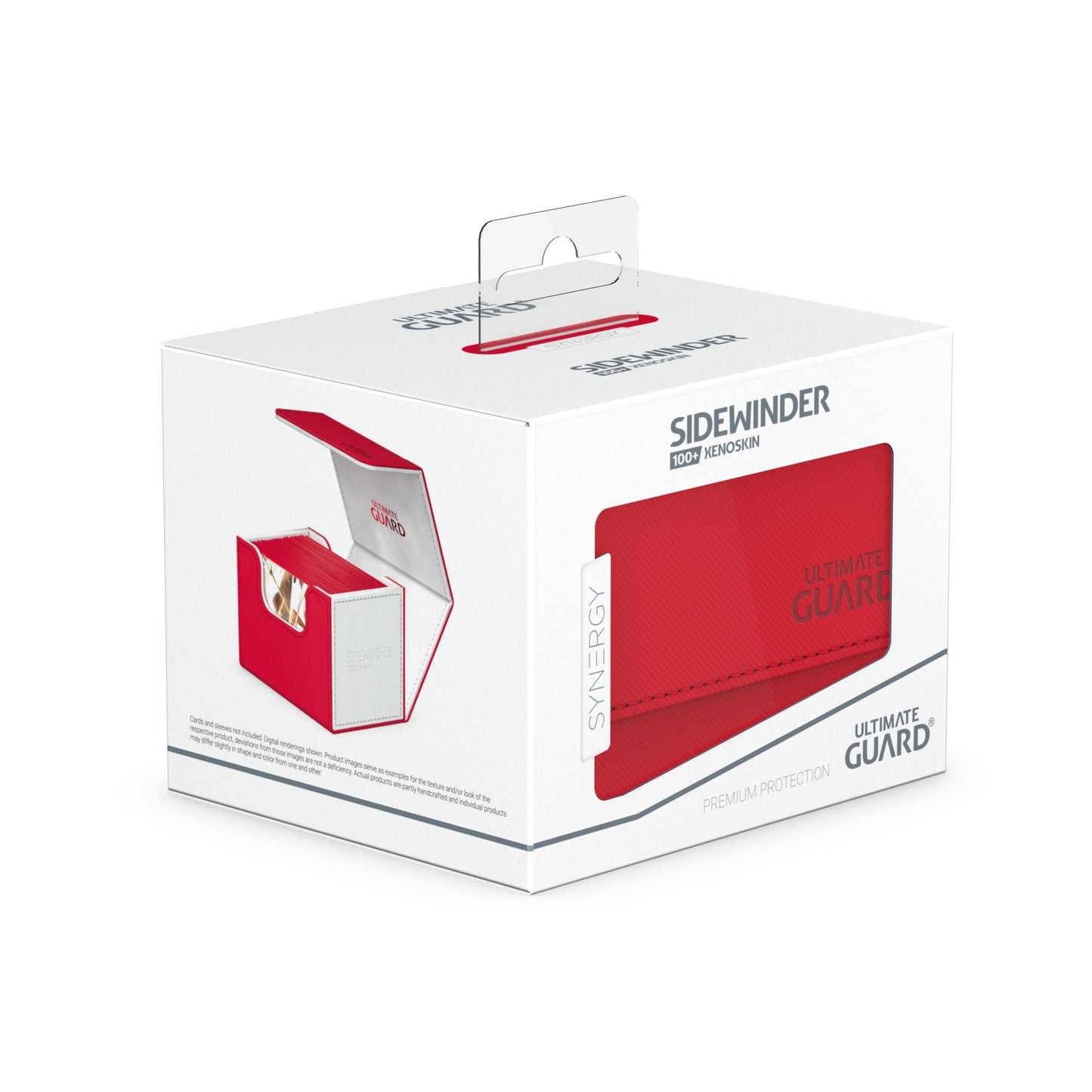 Ultimate Guard Deck Case Sidewinder 100+ Synergy Red/wht