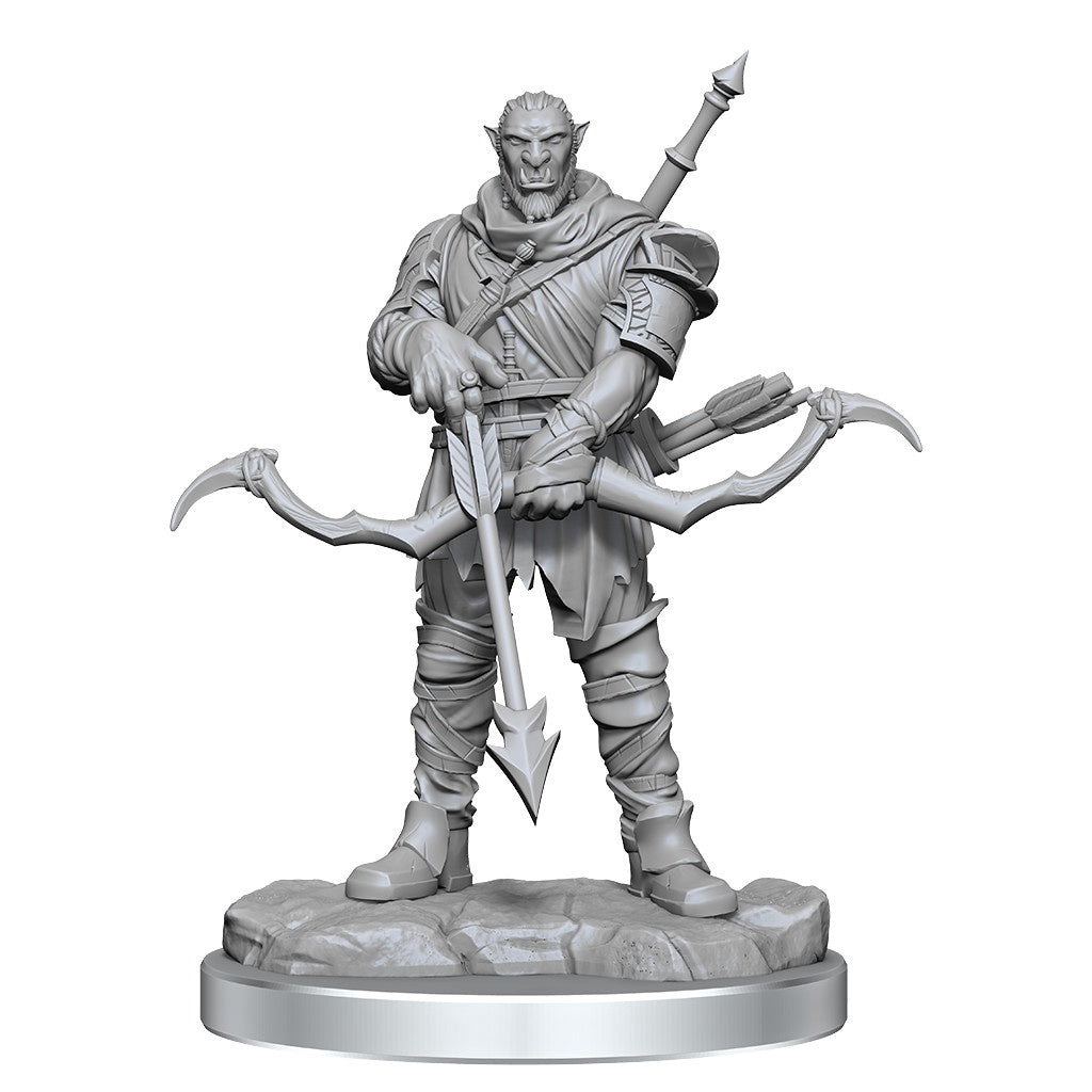 D&D Unpainted Minis Wv17 Orc Ranger Male