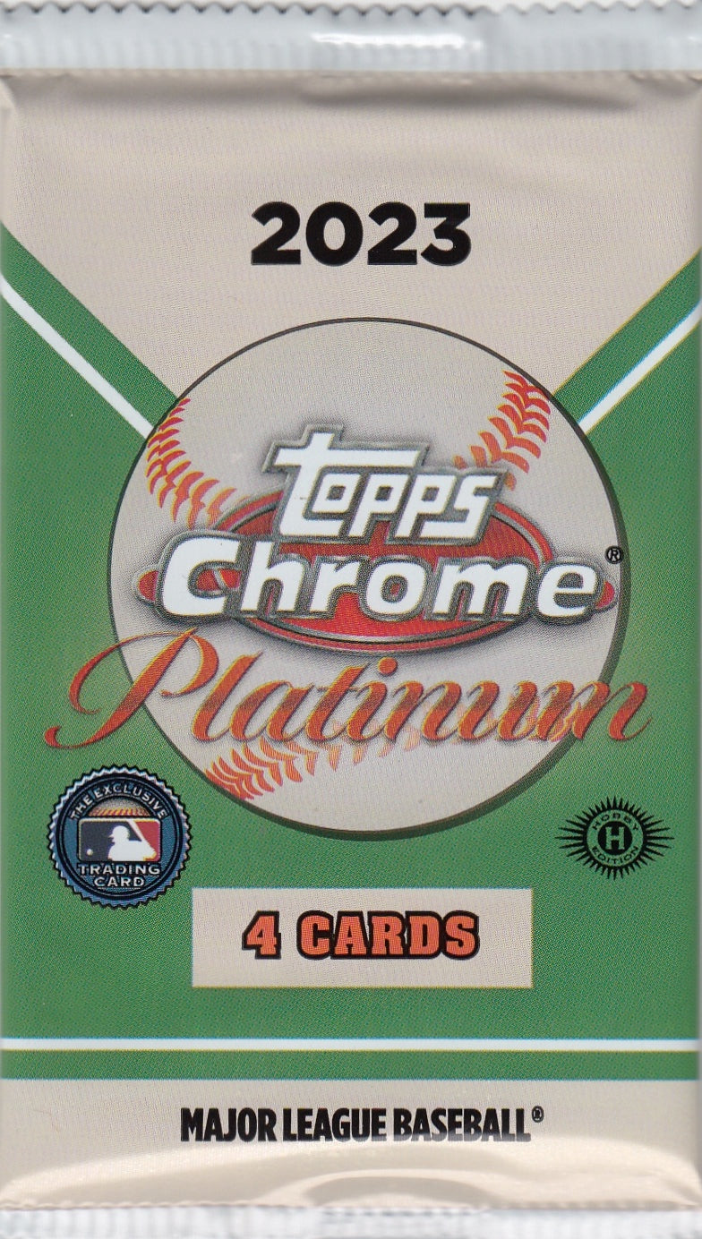 Topps Chrome Platinum Anniversary Baseball 2023 Hobby Pack