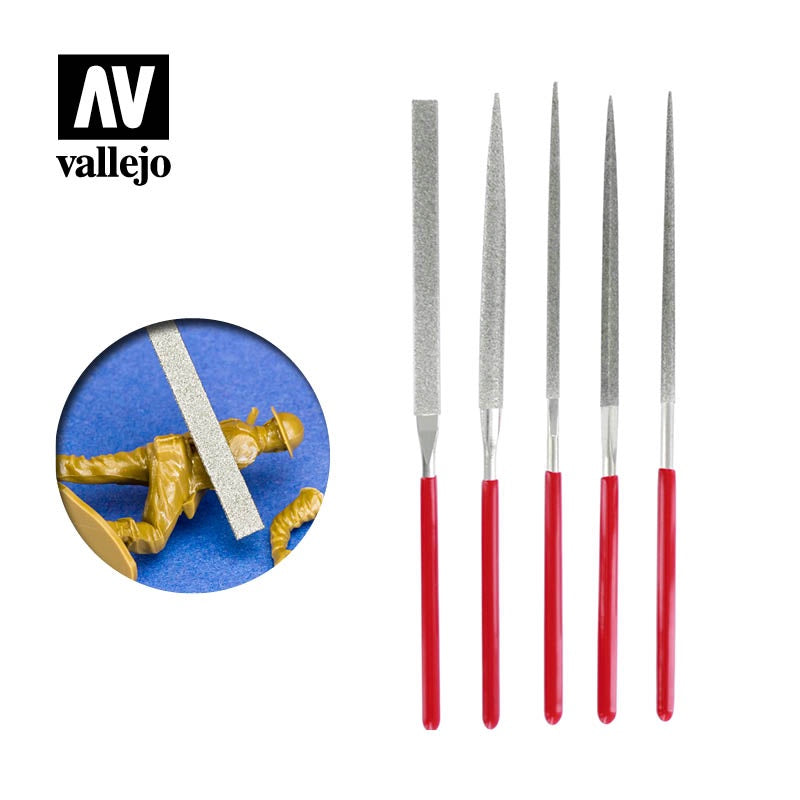 Vallejo Diamond File Set (T03002)