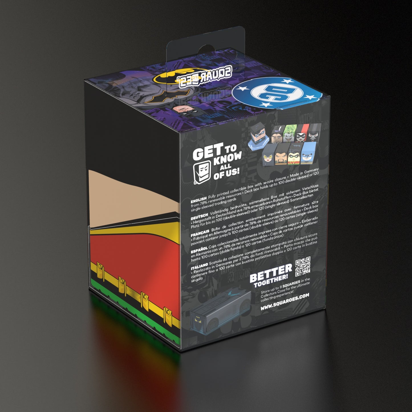 Squaroes Boulder 100+ DC Batman Gotham City Robin