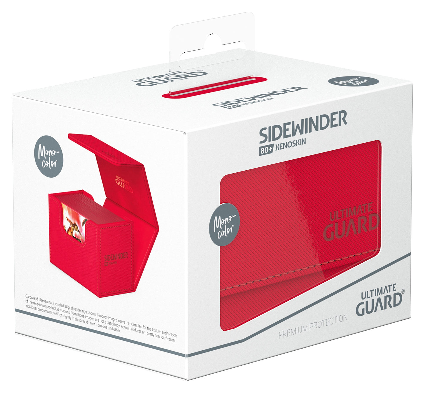 Ultimate Guard Deck Case Sidewinder 80+ Monocolor White