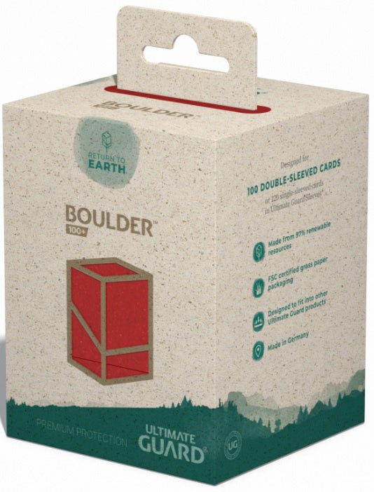 Ultimate Guard Rte Deck Case Boulder 100+ Red