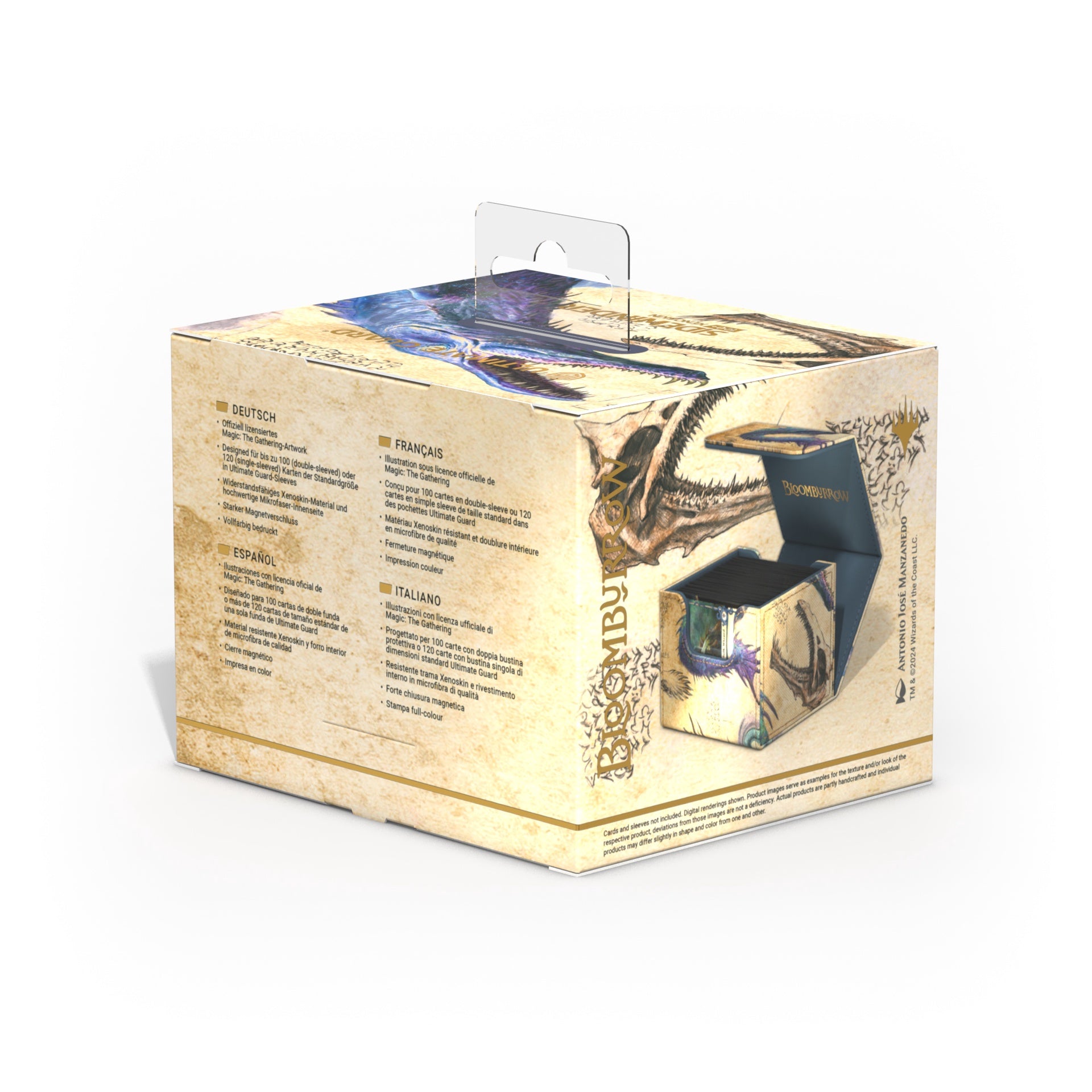 Ultimate Guard Deck Case Sidewinder 100+ Xenoskin Mtg Bloomburrow V5 Kingdom of the Titans Ultimate Guard Deck Case Sidewinder 100+ Xenoskin Mtg Bloomburrow V5 Kingdom of the Titans